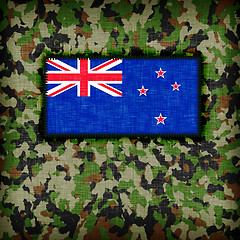 Image showing Amy camouflage uniform, New Zealand