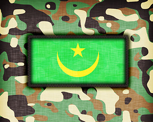Image showing Amy camouflage uniform, Mauritania