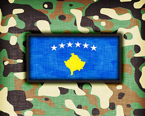 Image showing Amy camouflage uniform, Kosovo