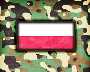 Image showing Amy camouflage uniform, Poland