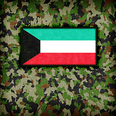 Image showing Amy camouflage uniform, Kuwait