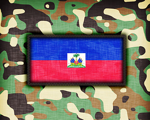 Image showing Amy camouflage uniform, Haiti