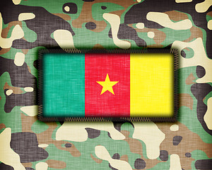 Image showing Amy camouflage uniform, Cameroon