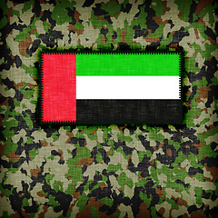 Image showing Amy camouflage uniform, UAE