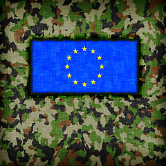 Image showing Amy camouflage uniform, EU