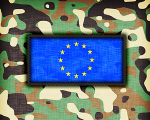 Image showing Amy camouflage uniform, EU