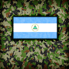 Image showing Amy camouflage uniform, Nicaragua