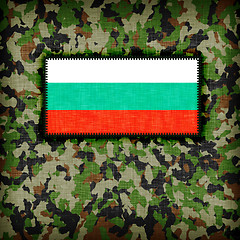 Image showing Amy camouflage uniform, Bulgaria