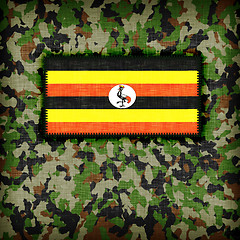 Image showing Amy camouflage uniform, Uganda