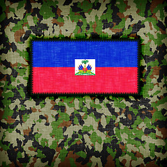 Image showing Amy camouflage uniform, Haiti