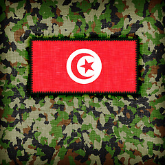 Image showing Amy camouflage uniform, Tunisia