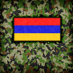 Image showing Amy camouflage uniform, Armenia