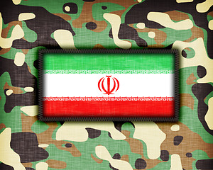 Image showing Amy camouflage uniform, Iran