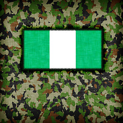 Image showing Amy camouflage uniform, Nigeria