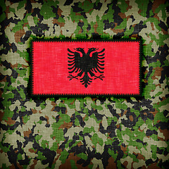 Image showing Amy camouflage uniform, Albania