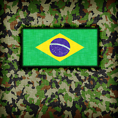 Image showing Amy camouflage uniform, Brazil