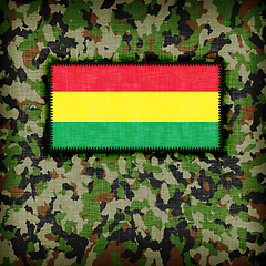 Image showing Amy camouflage uniform, Bolivia