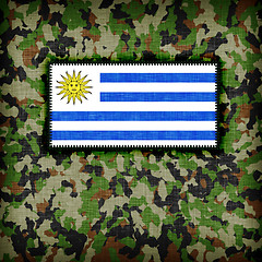 Image showing Amy camouflage uniform, Uruguay