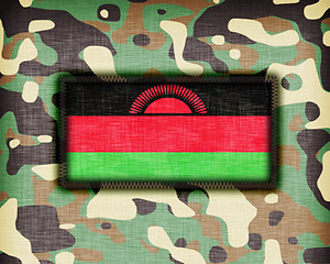 Image showing Amy camouflage uniform, Malawi