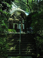 Image showing Japanese buddhist temple in Kamakura