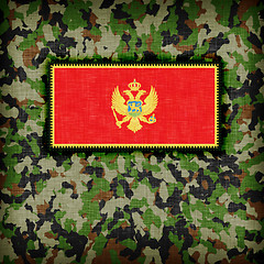 Image showing Amy camouflage uniform, Montenegro