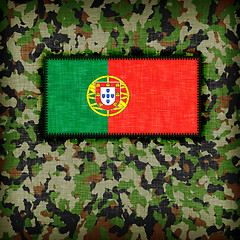 Image showing Amy camouflage uniform, Portugal