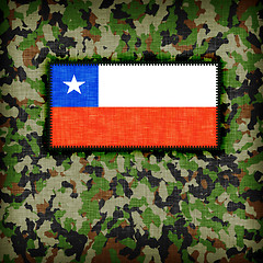 Image showing Amy camouflage uniform, Chile