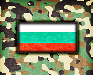 Image showing Amy camouflage uniform, Bulgaria