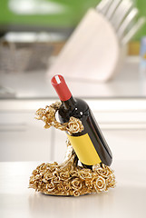 Image showing Bottle of wine