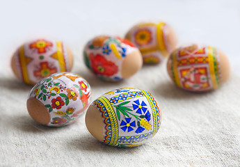 Image showing Easter eggs