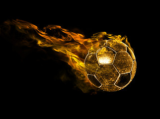 Image showing fiery ball