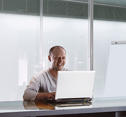 Image showing businessman in the office