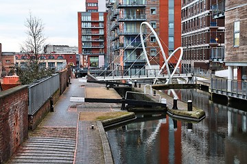 Image showing Birmingham water canals
