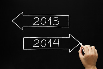 Image showing Going Ahead to Year 2014