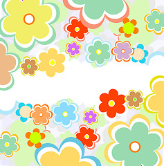 Image showing beautiful flower background art