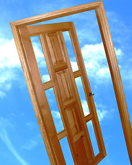 Image showing Door to the new world