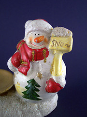 Image showing snowman trinket