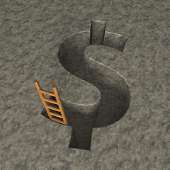 Image showing dollar hole