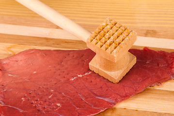 Image showing Tenderizing meat