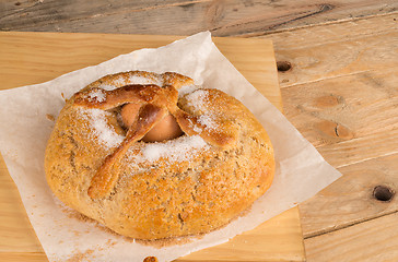 Image showing Freshly baked Easter cake