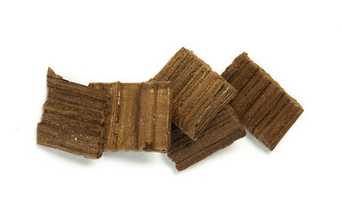 Image showing Wooden pieces