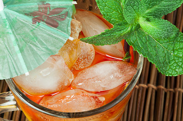 Image showing Ice tea