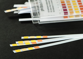 Image showing Litmus strips