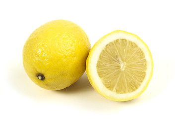 Image showing Lemon on white background