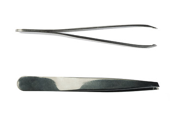 Image showing Eyebrow tweezers