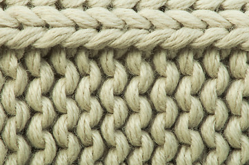 Image showing Old knit sweater background