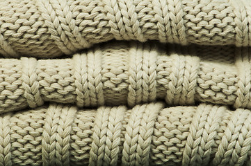 Image showing Old knit sweater background