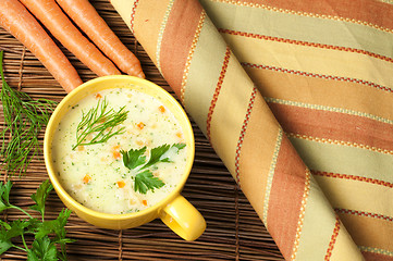 Image showing Chicken Cream Soup