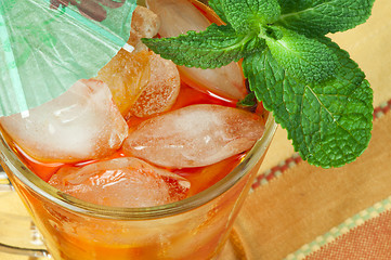 Image showing Ice tea