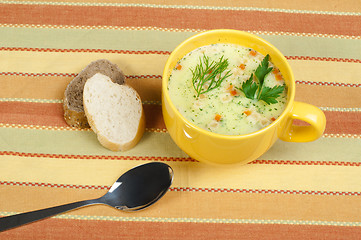 Image showing Chicken Cream Soup